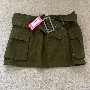 EDIKTED UTILITY MINI SKIRT